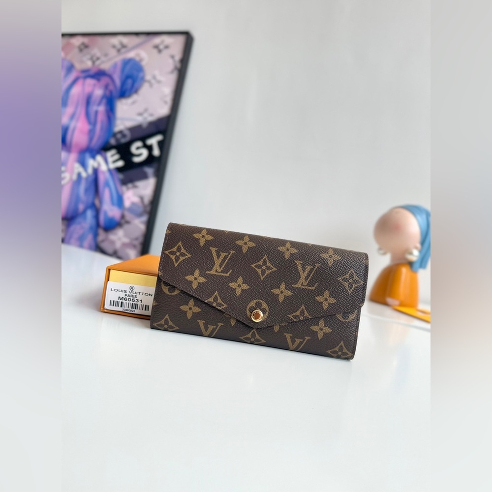 Louis Vuitton Orange Interior Wallet